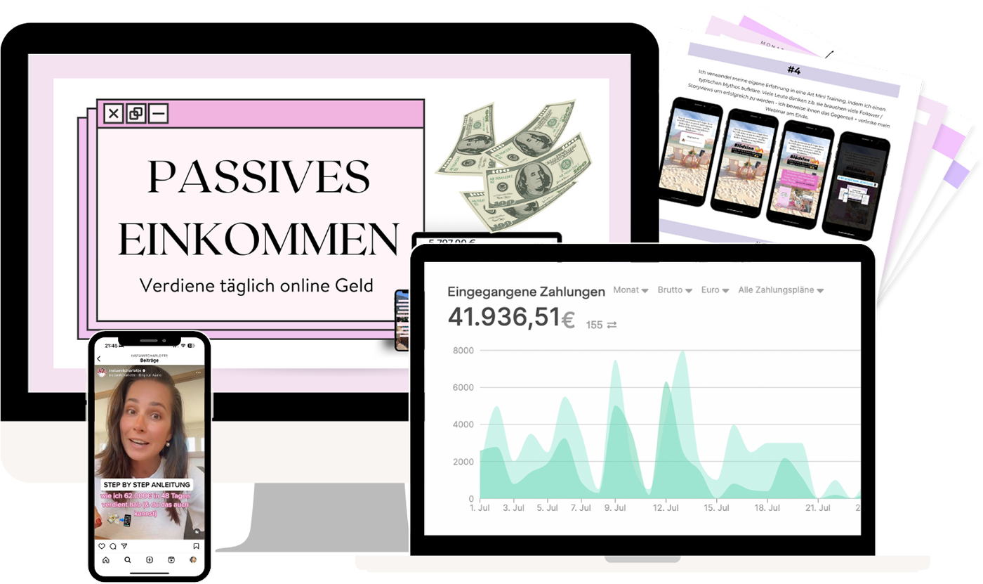 Passives Einkommen - Mein Kurs für dich